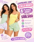 Combo Emprendedor 6 pijamas x 88.500